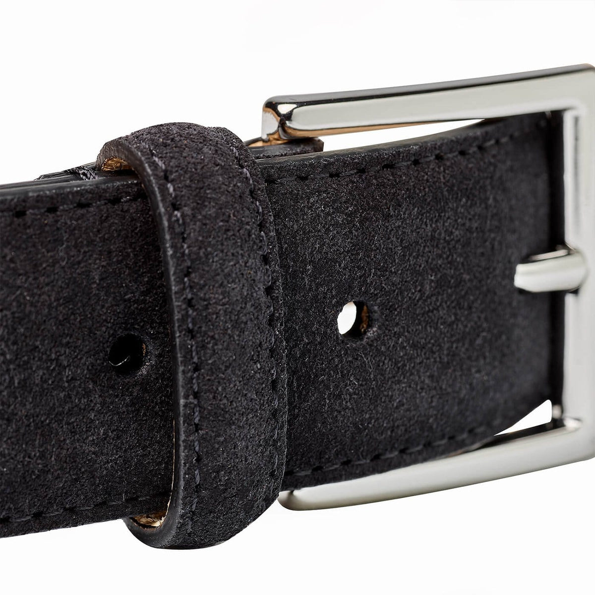 Black Suede Belt | Crockett & Jones – Crockett & Jones US