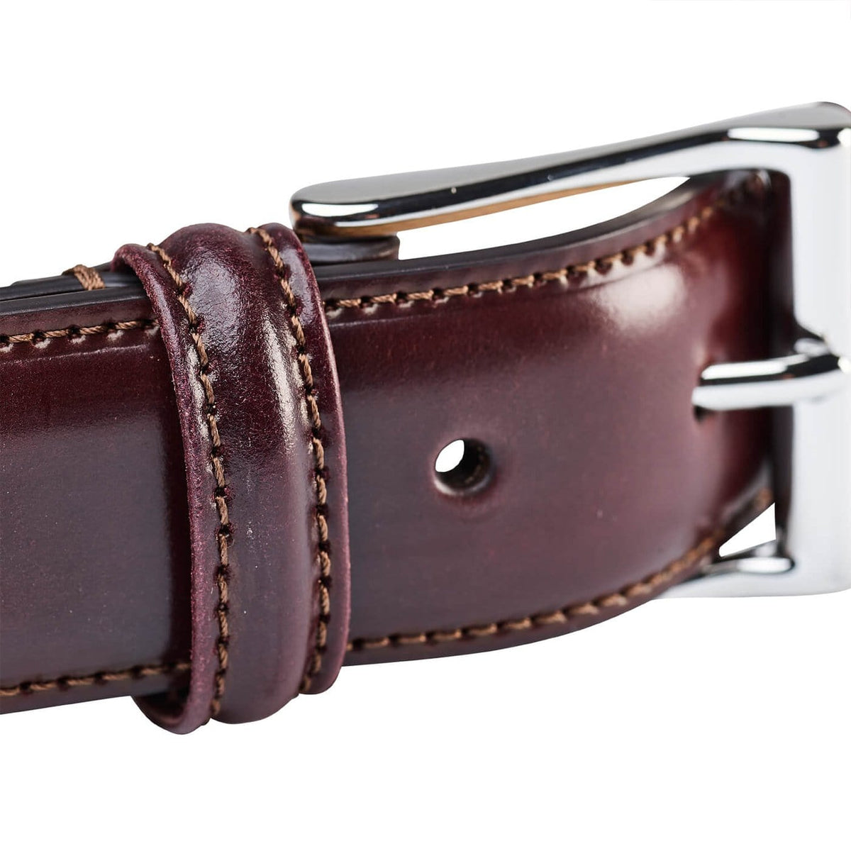 Oxblood leather belts best sale