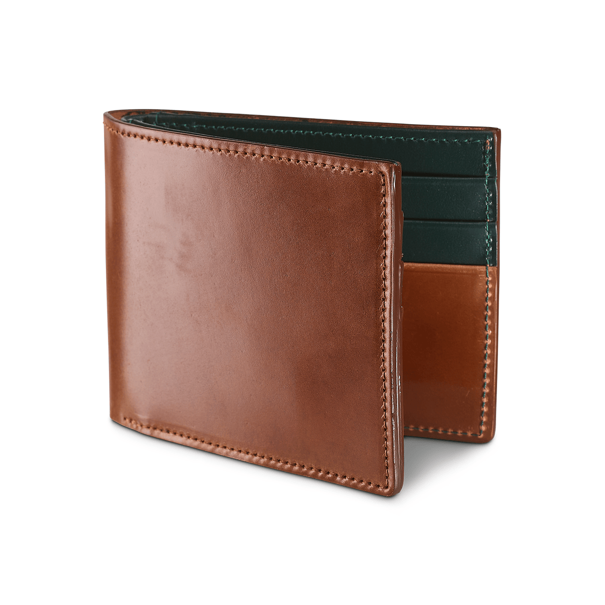 Billfold Wallet Whisky Cordovan – Crockett & Jones US