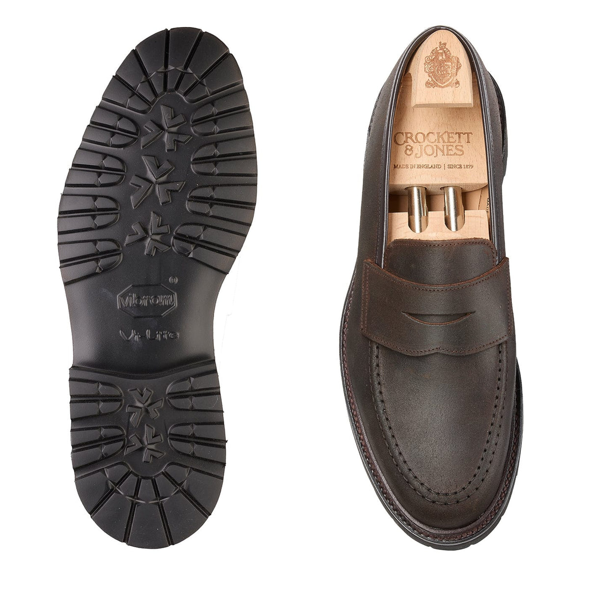 CROCKETT&JONES／BOSTON 2／ボストン2 ／UK7.5E Boston 2 Dark Brown Rough-Out Suede – Crockett & Jones UK