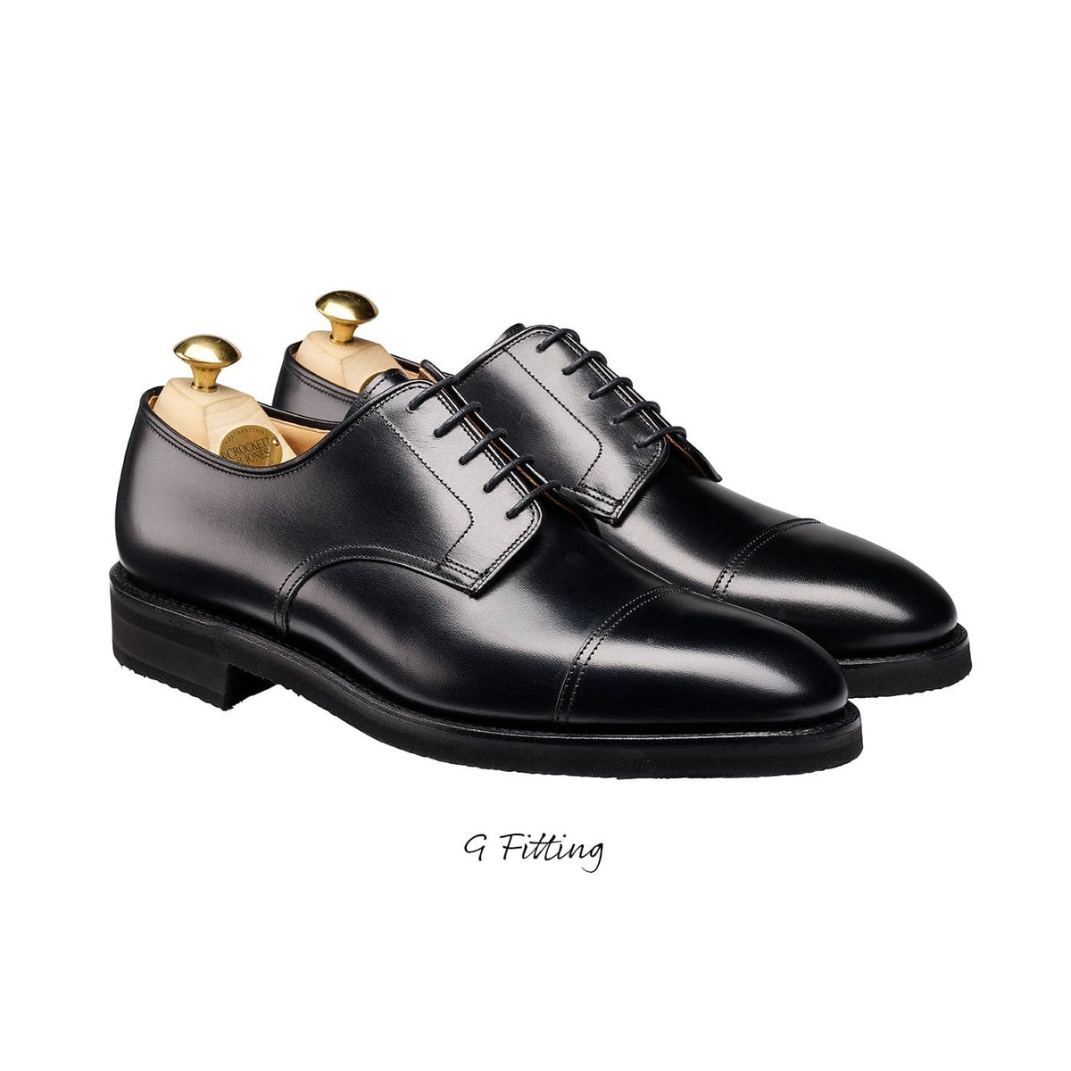 Bradford Black Calf (G Fitting) | Crockett & Jones – Crockett
