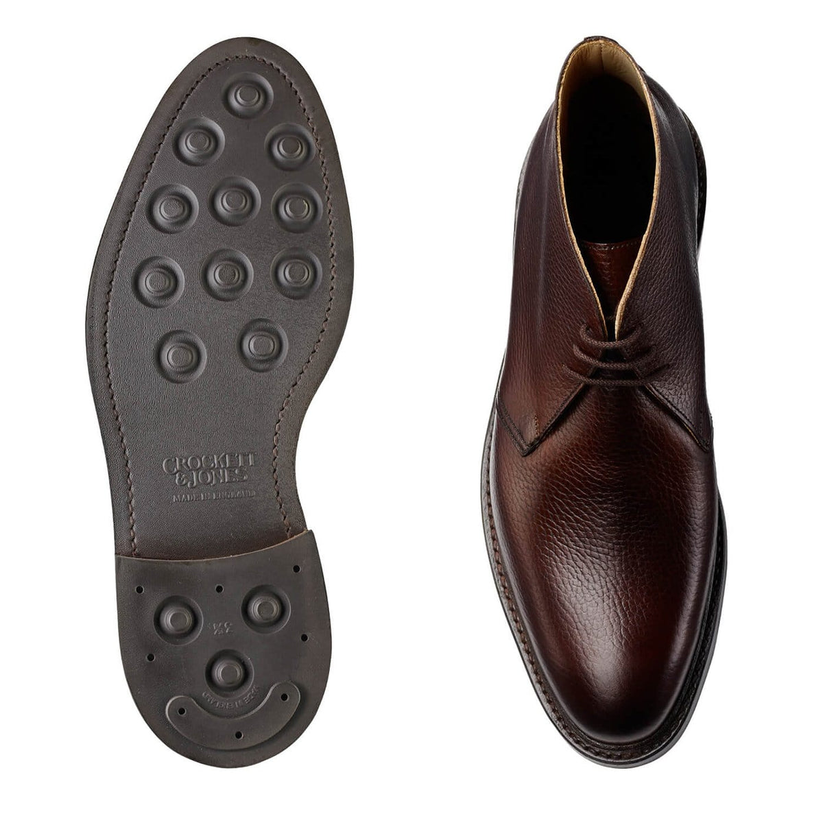 Brecon Dark Brown Country Calf | Crockett & Jones – Crockett