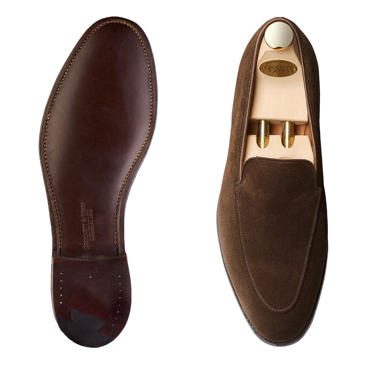 Crockett & Jones ブラウン ローファー CROCKETT&JONES クロケット＆ジョーンズ CROCKETT＆JONES