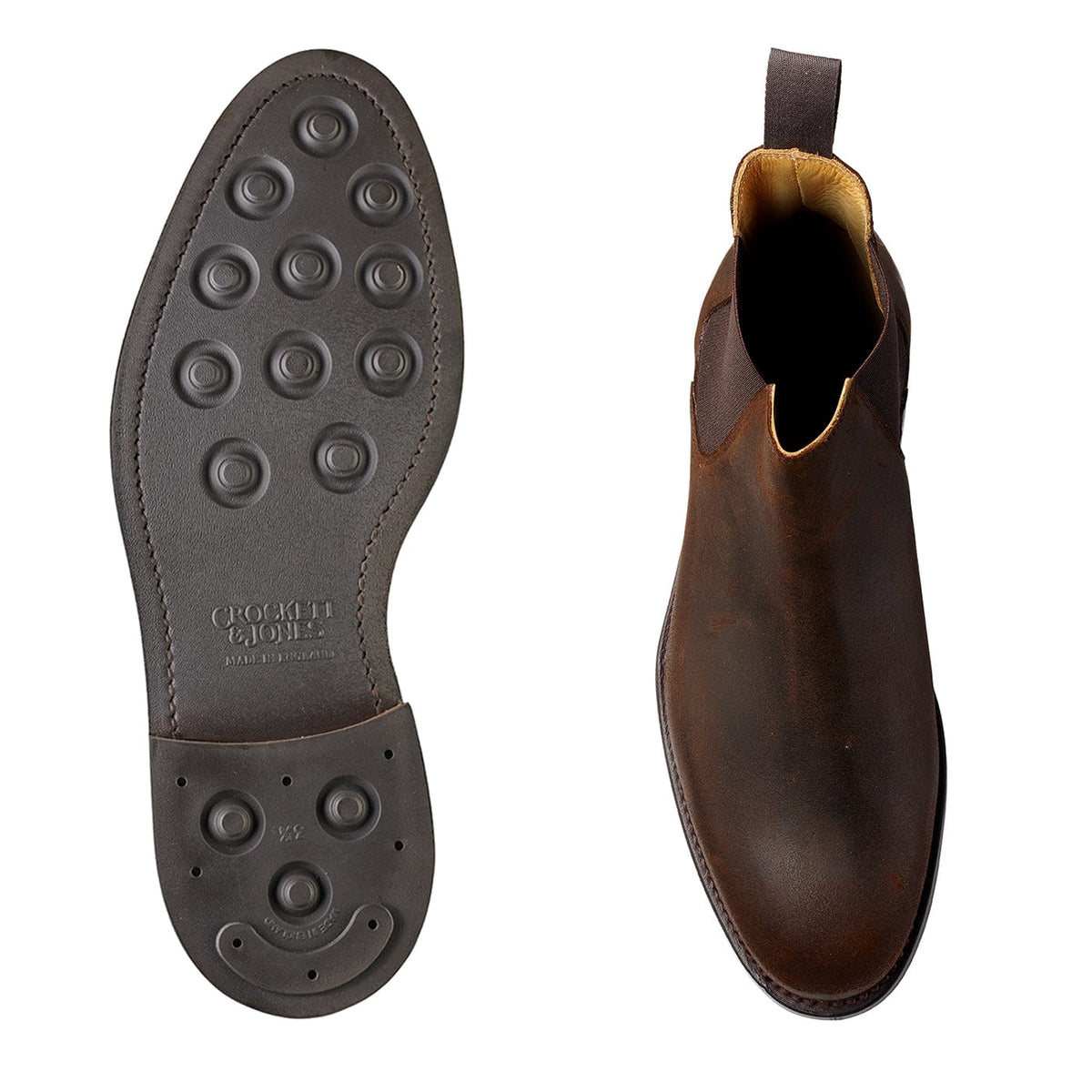 Chelsea 5 Dark Brown Rough-Out Suede (G Fitting) – Crockett & Jones US