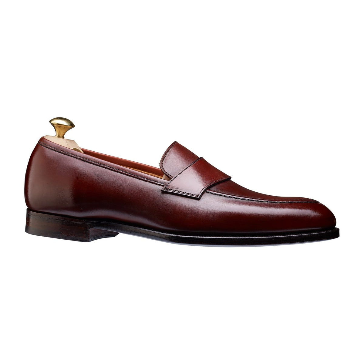 Harcourt Chestnut Antique Calf | Crockett & Jones – Crockett