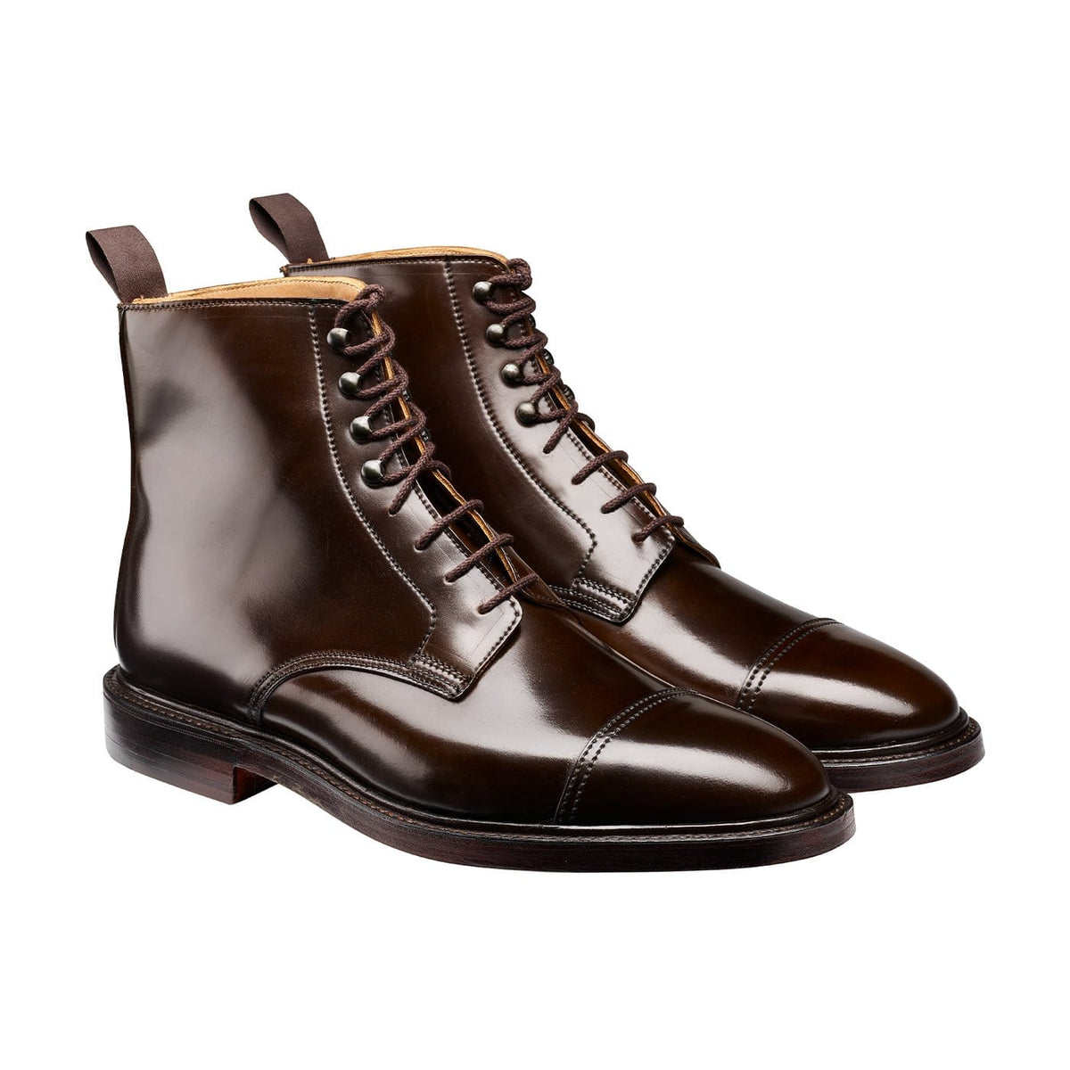 Harlech Dark Brown Cordovan | Crockett & Jones – Crockett & Jones US