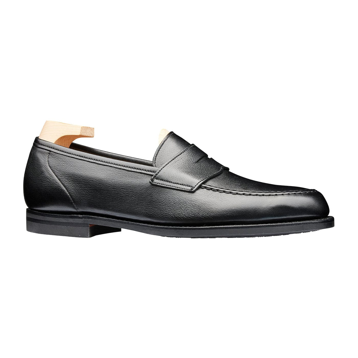 Harvard 2 Black Milled Calf – Crockett & Jones US