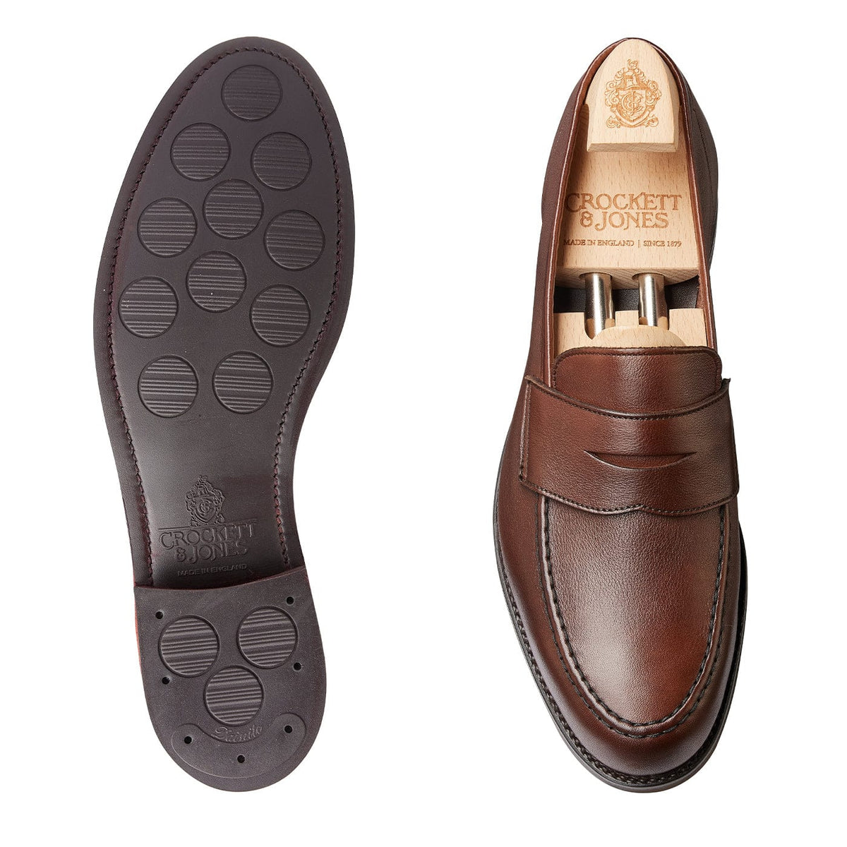 Harvard 2 Walnut Milled Calf – Crockett & Jones US