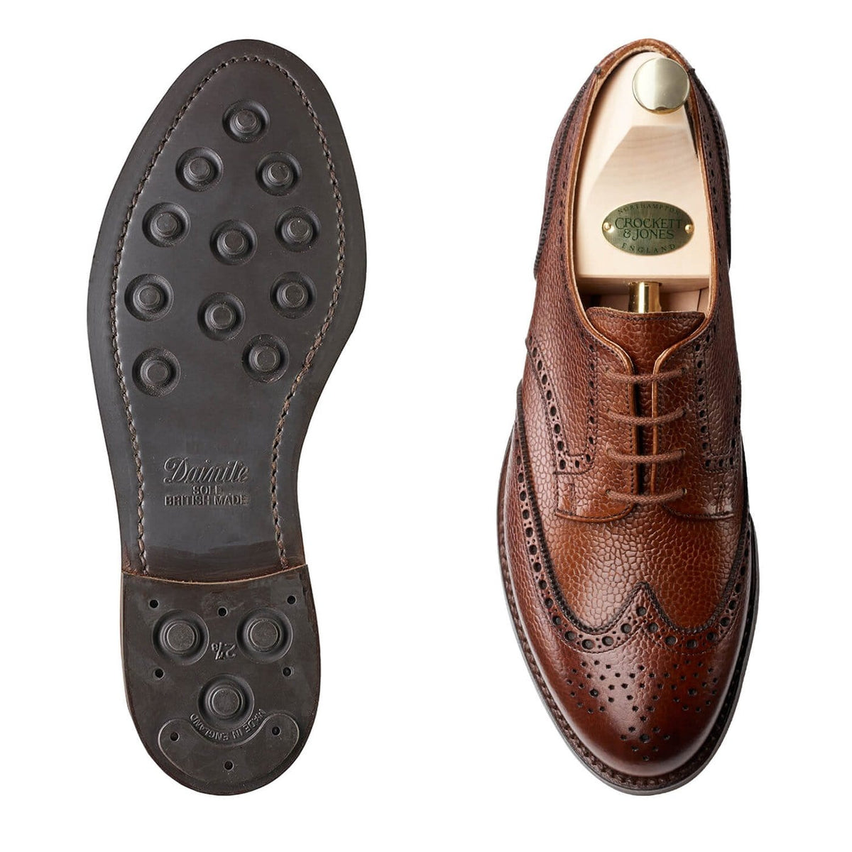 Hattie Tan Scotch Grain | Crockett & Jones – Crockett & Jones US