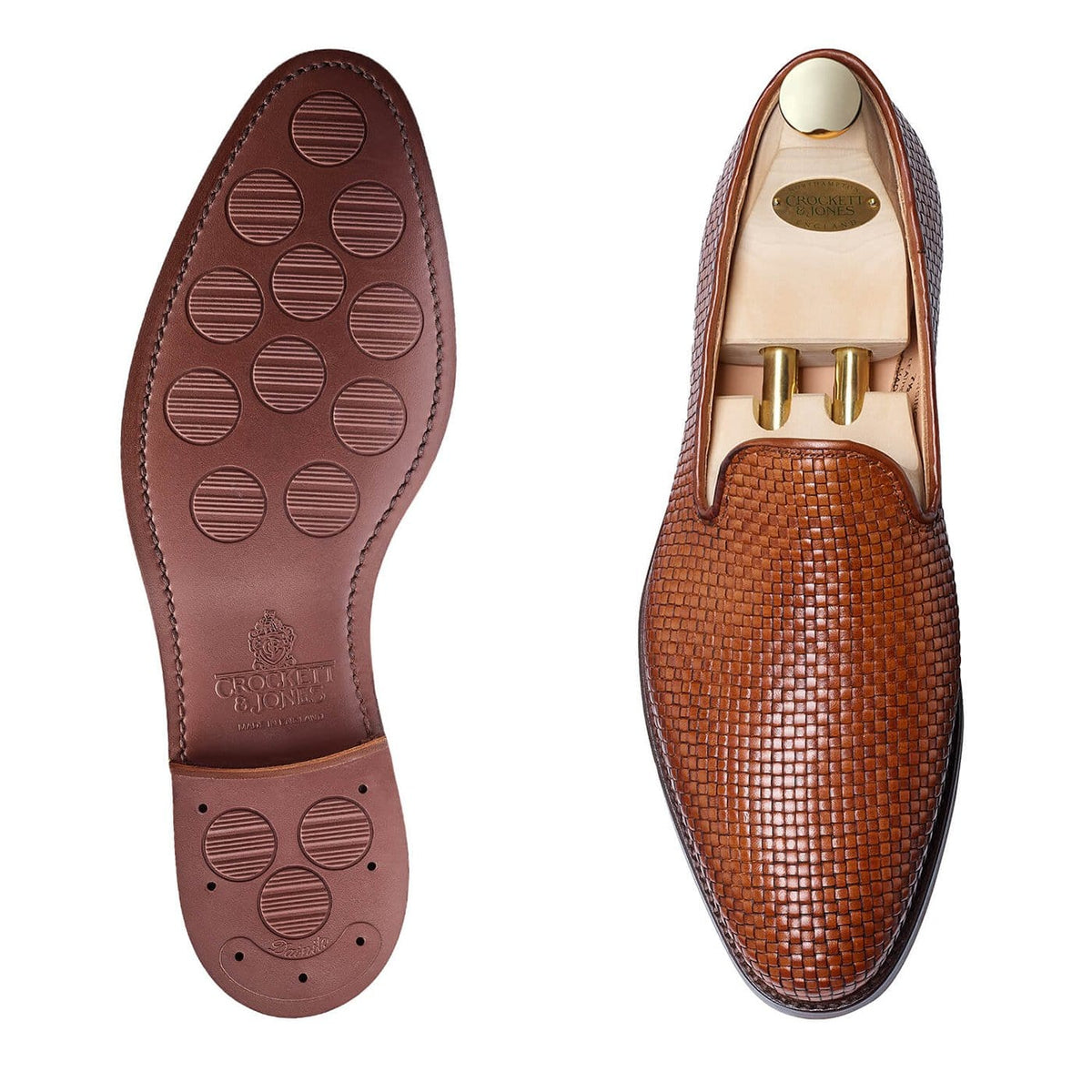 靴 Crockett & Jones KENT Kensington Tan Woven Calf | Crockett & Jones – Crockett & Jones US