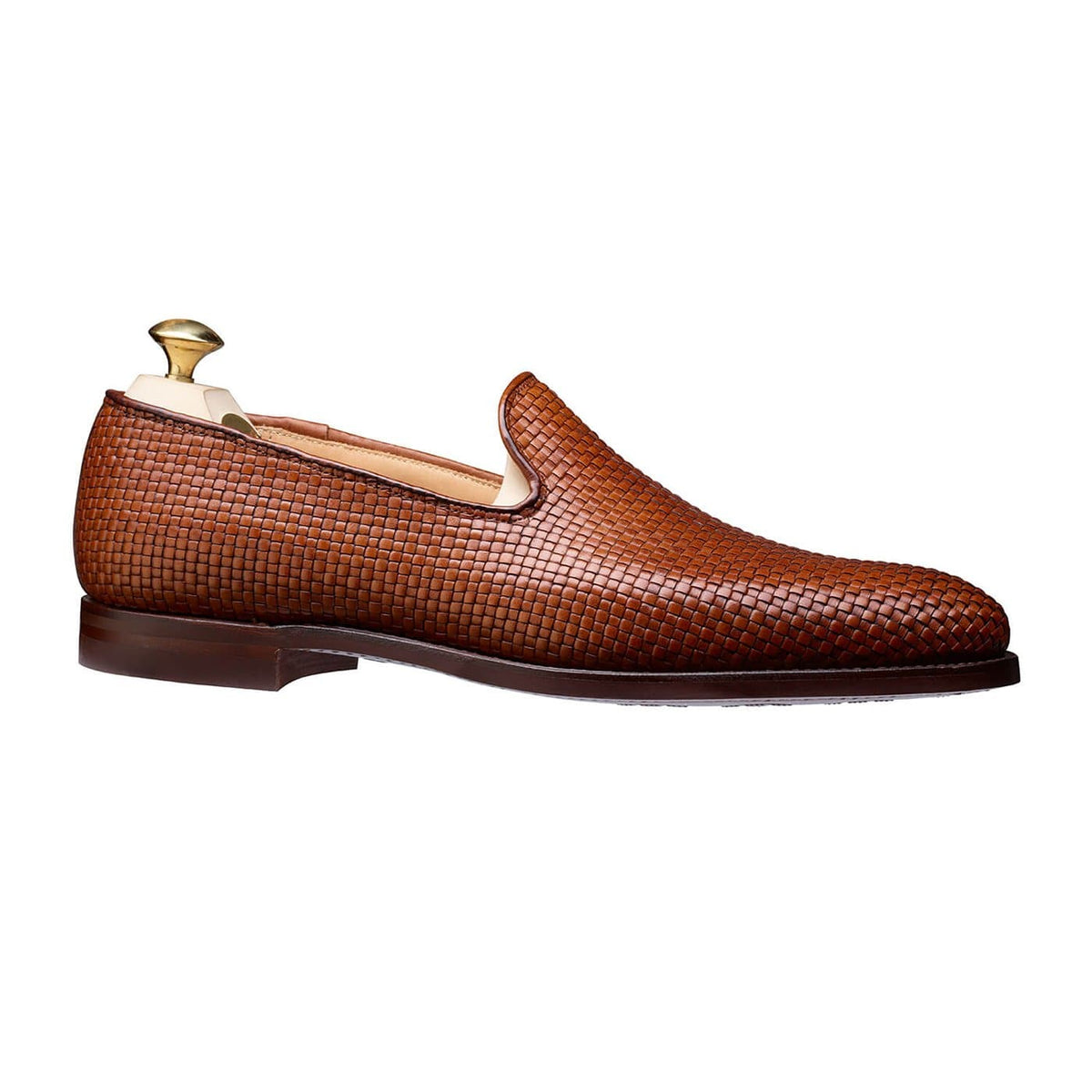 Kensington Tan Woven Calf | Crockett & Jones – Crockett & Jones US