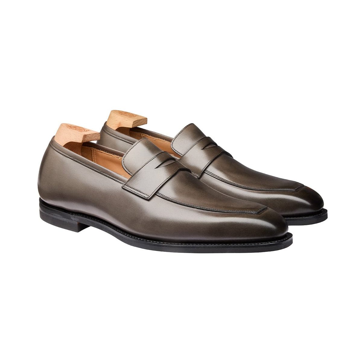 Merton Grey Burnished Calf – Crockett & Jones US Merton Grey Burnished Calf – Crockett & Jones US