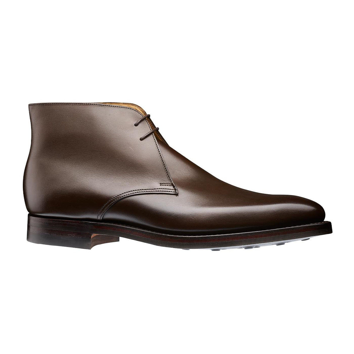 Tetbury Dark Brown Wax Calf | Crockett & Jones – Crockett