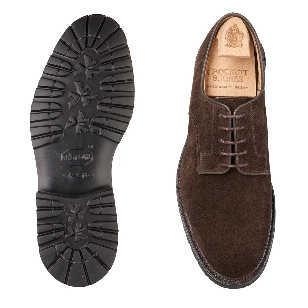 Windermere Dark Brown Suede – Crockett & Jones US