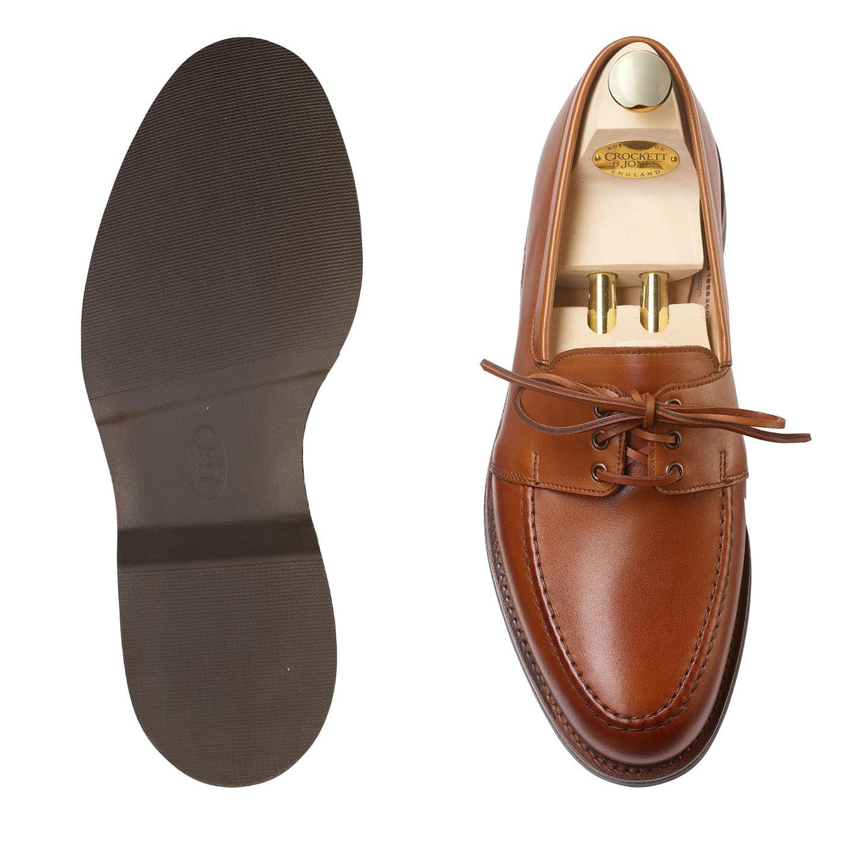 Falmouth Tan Wax Calf – Crockett & Jones US
