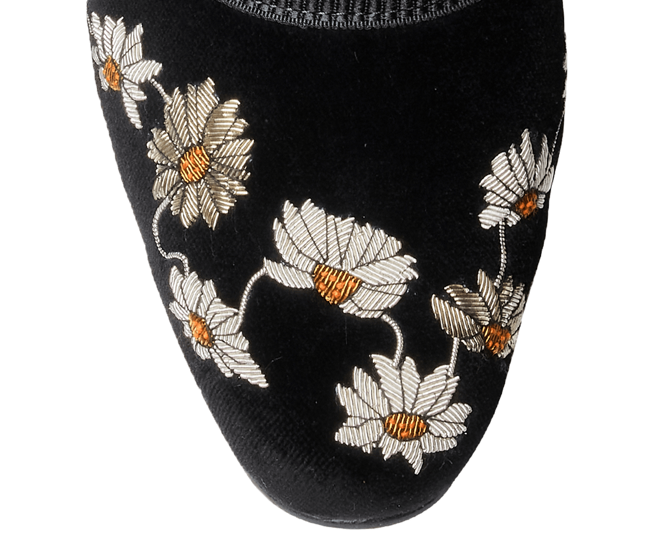 Daisy Chain Black Velvet