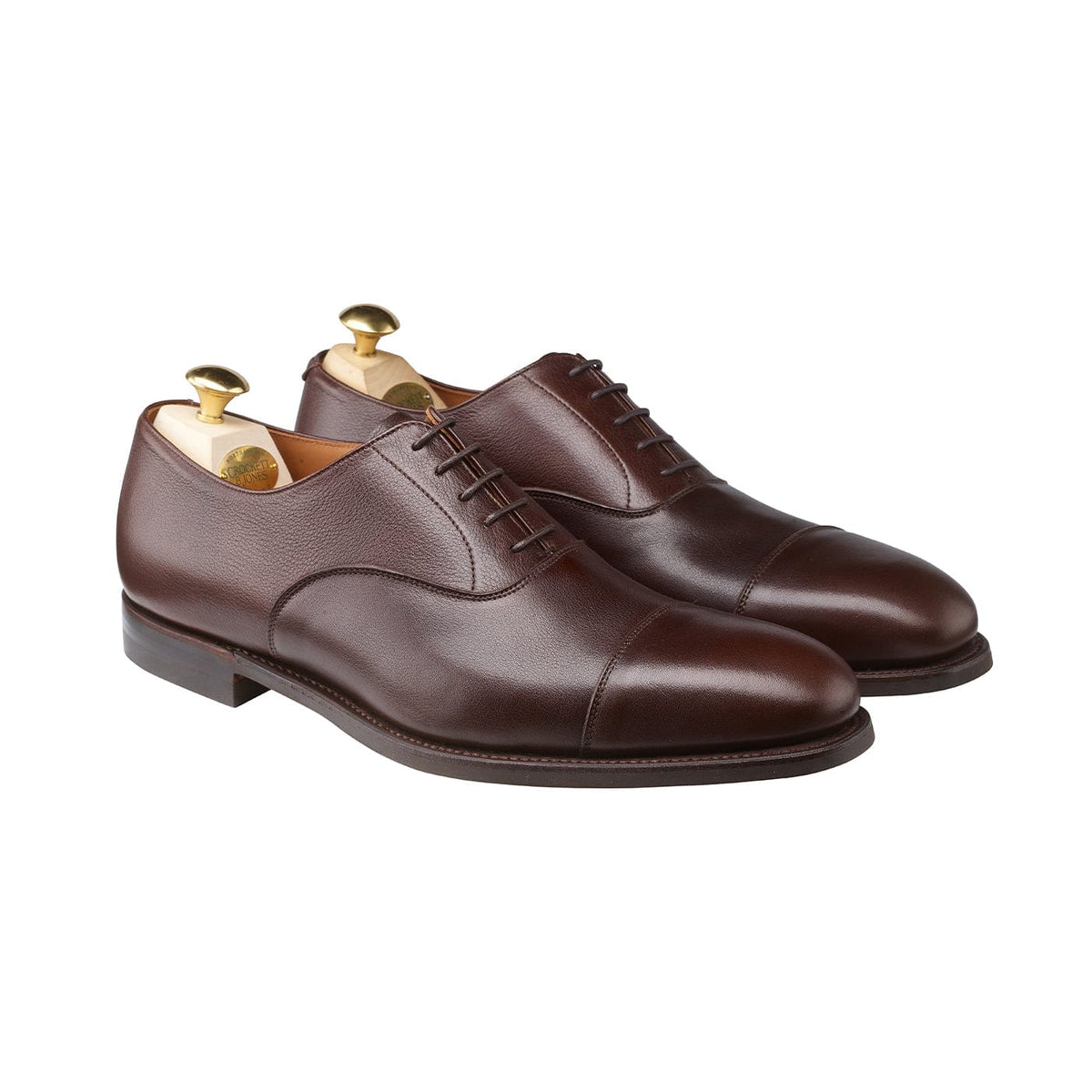 Dorset Dark Brown Milled Calf – Crockett & Jones US