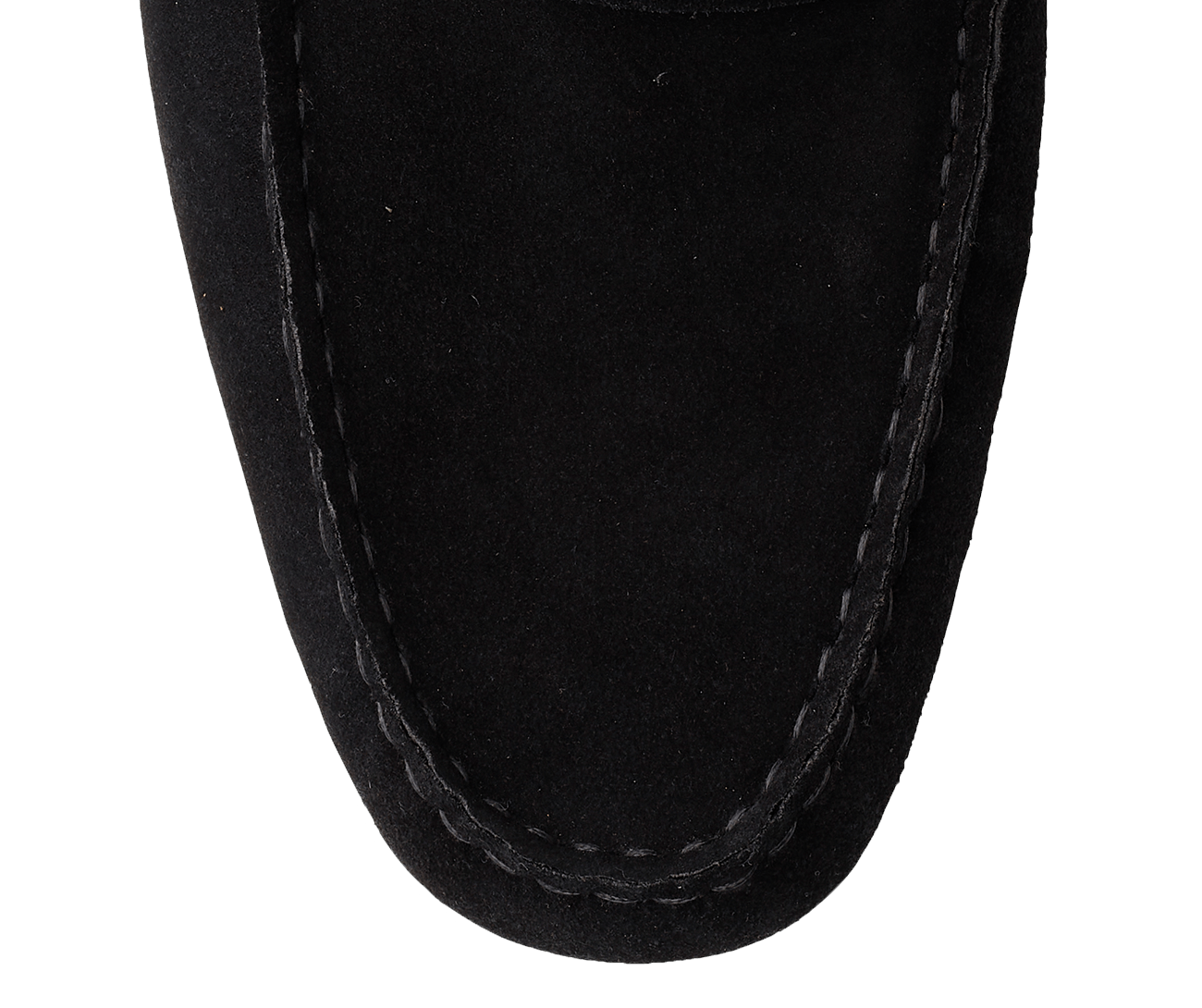 Genoa Black Calf Suede