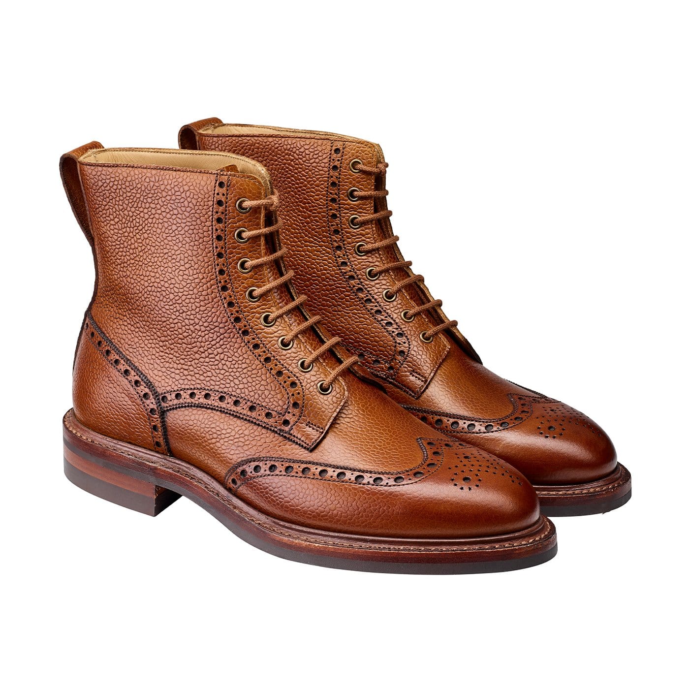 ⭐︎Kota⭐︎【新品】SCOTCH GRAIN｜F4016BL（EEEE） Men's Scotch Grain Collection | Crockett & Jones – Crockett
