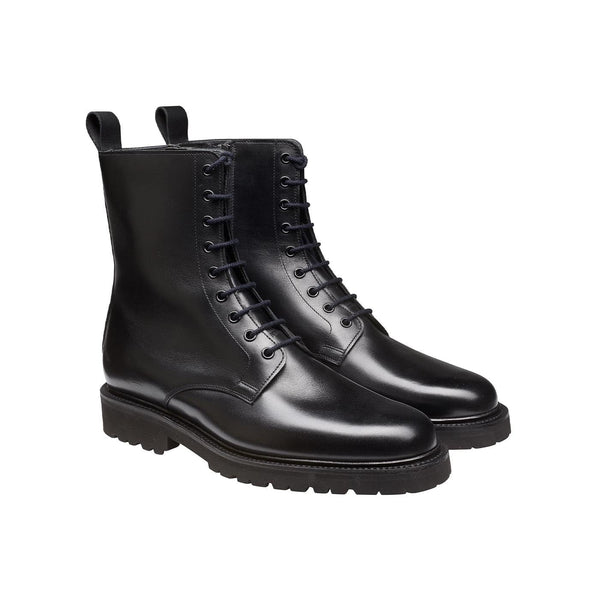 Hazel Black Wax Calf – Crockett & Jones US