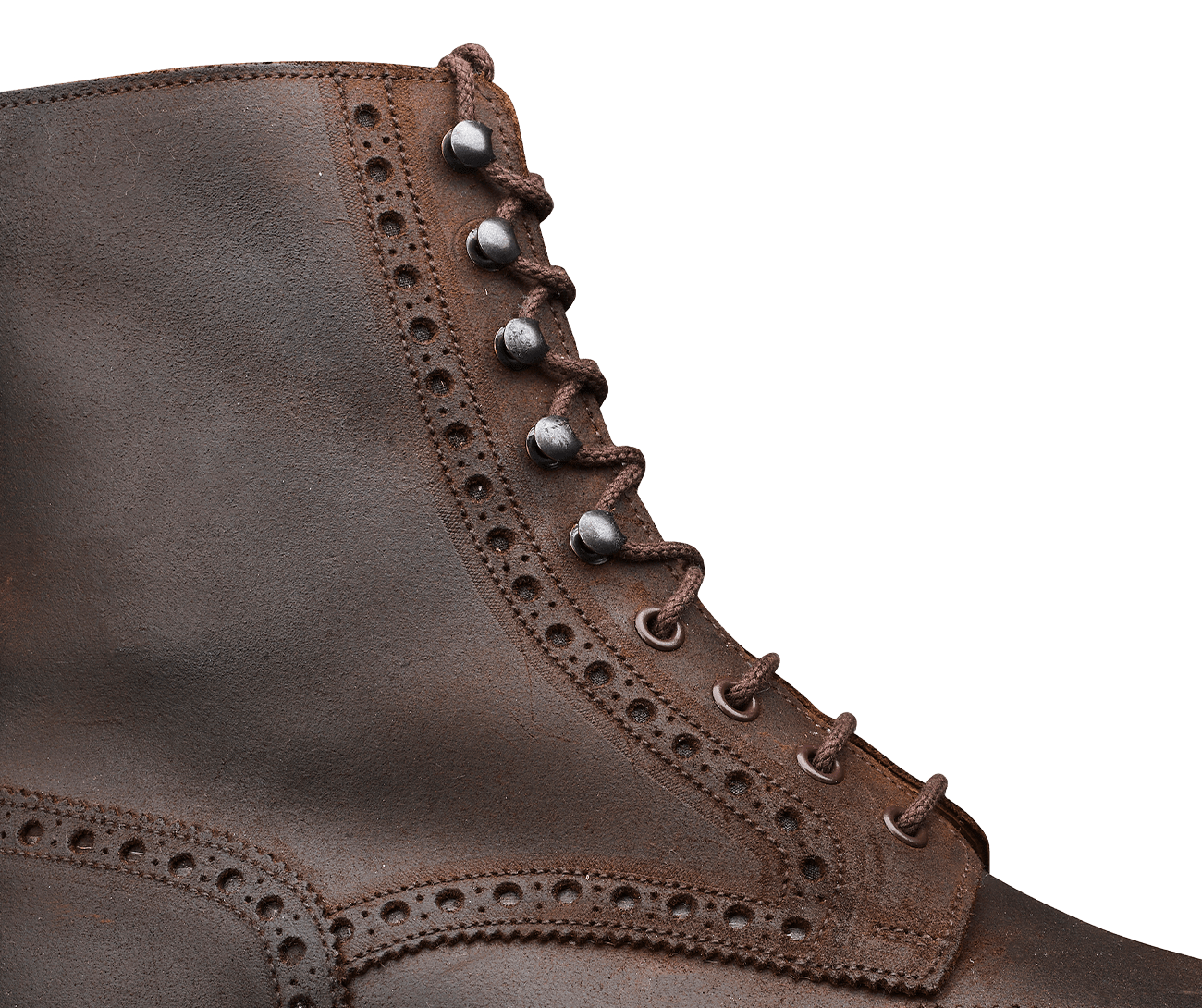 Islay Dark Brown Rough-Out Suede – Crockett & Jones US Islay Dark Brown Rough-Out Suede – Crockett & Jones US