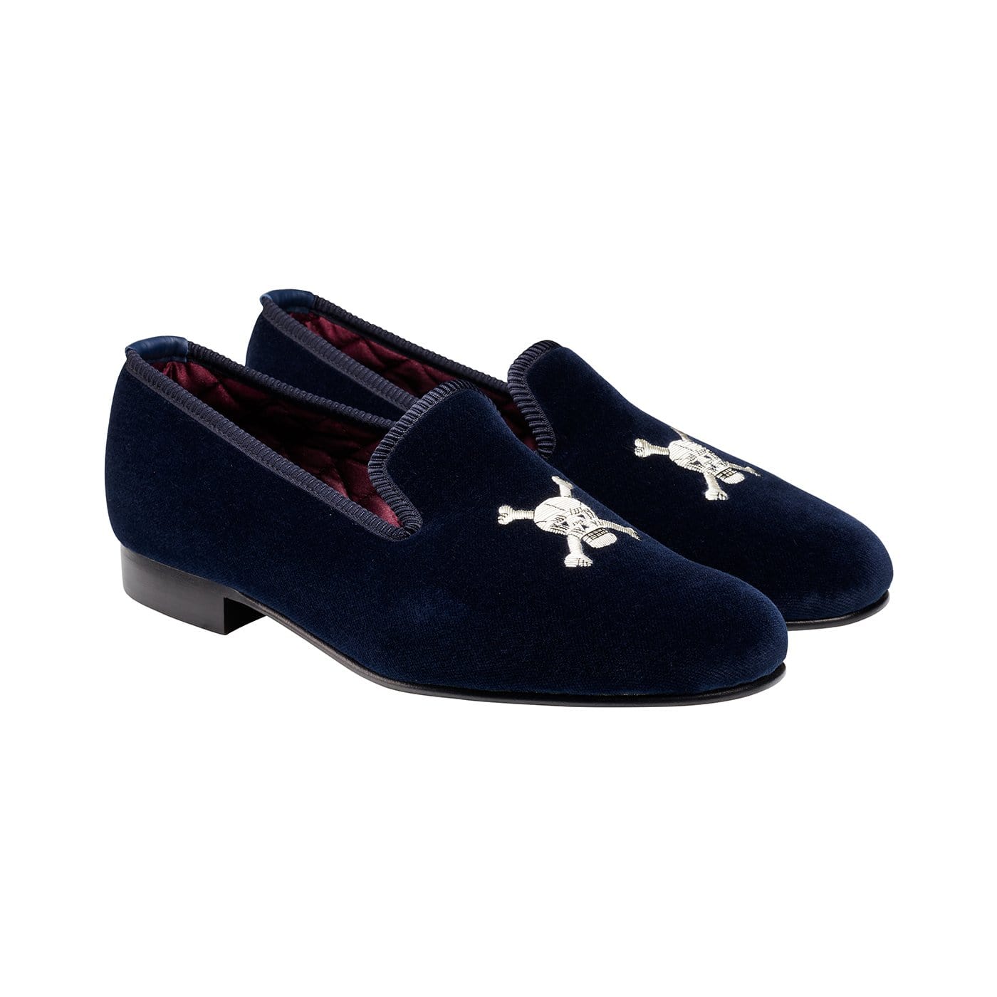 Plain Albert Black Velvet | Crockett & Jones – Crockett