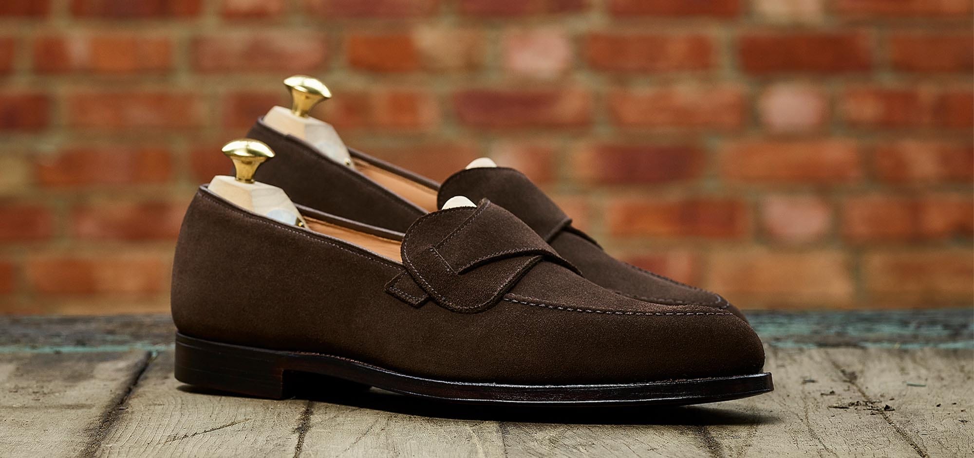 The Full Works - Dark Brown Suede Crockett & Jones US The Full Works - Dark Brown Suede Crockett & Jones US