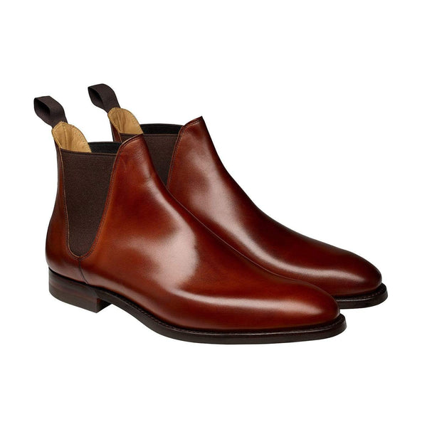 Chelsea 8 Chestnut Burnished Calf | Crockett u0026 Jones – Crockett u0026 Jones US