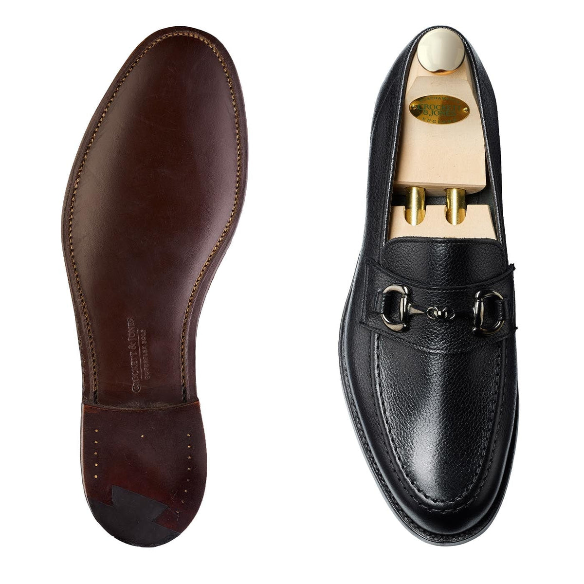 Finchley 2 Black Pebble Grain – Crockett & Jones US