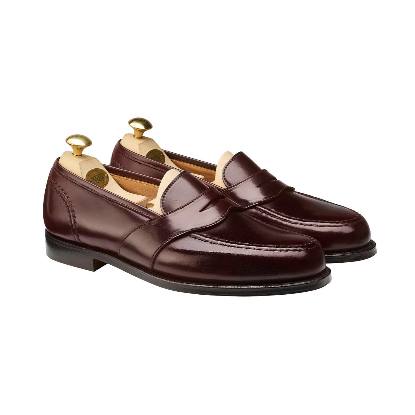 Crockett & Jones Burgundy Cordovan Cavendish 2 Tassel